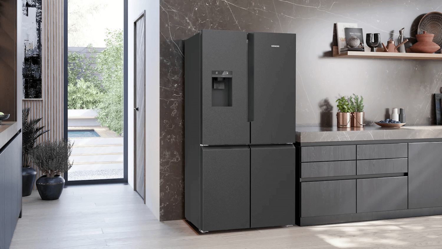 Siemens-French-Door-Kuehl-Gefrierkombination