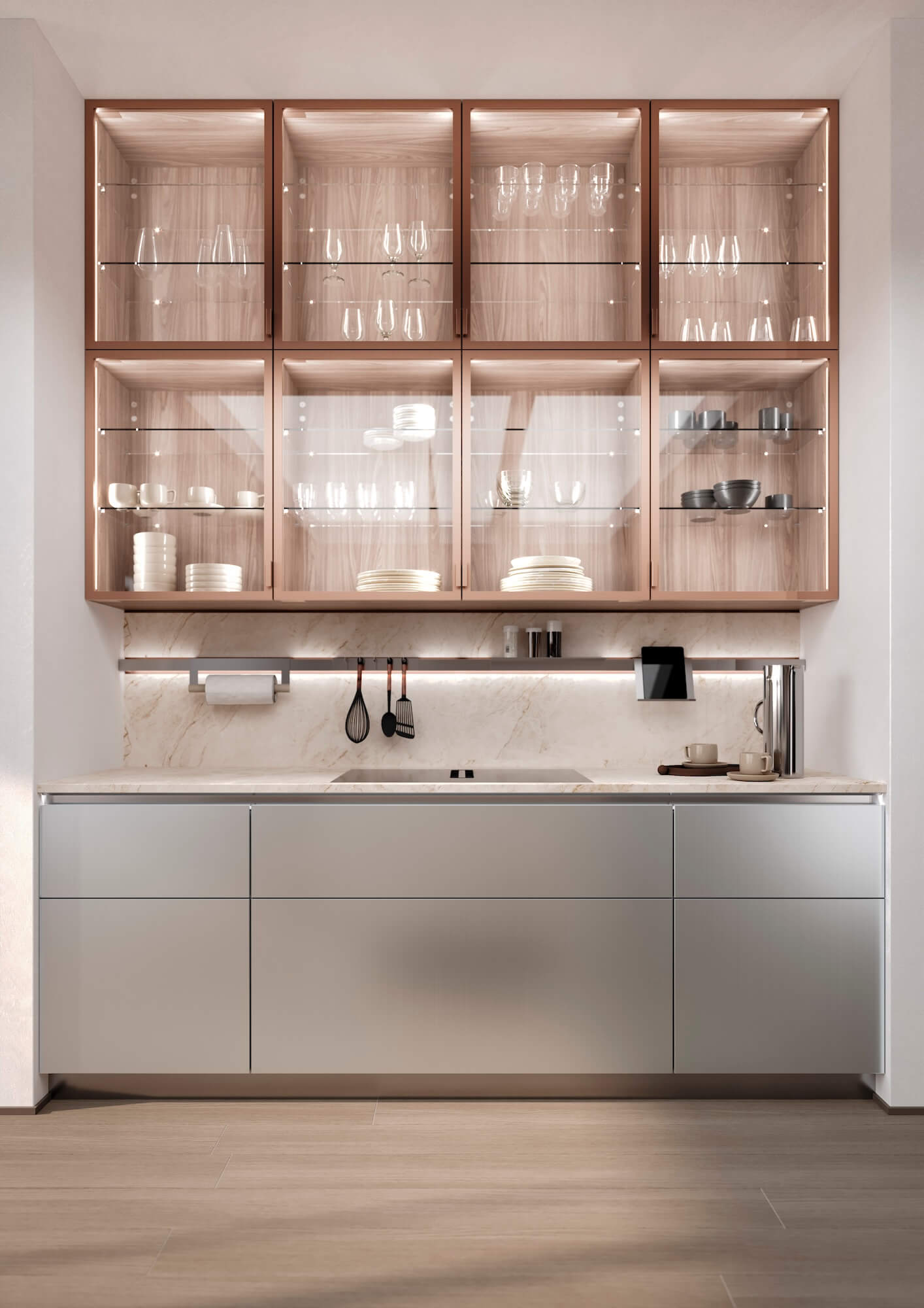 LEICHT_Design_Kuechenzeile_Kaschmir_softmatt