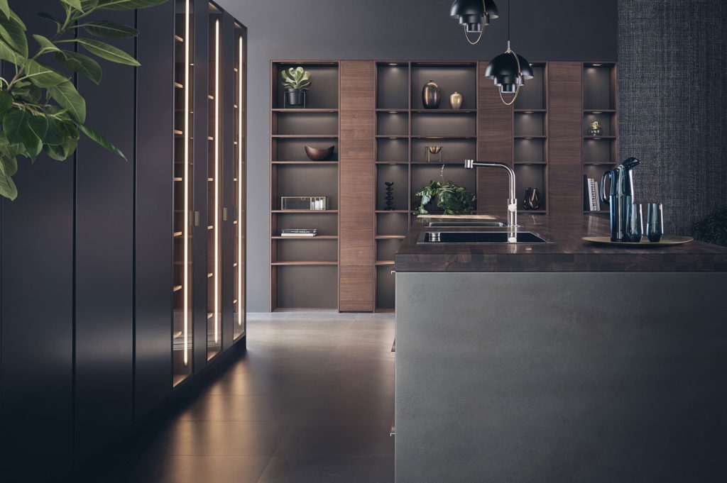Küche Industrial Style LEICHT Steel Design Inselküche