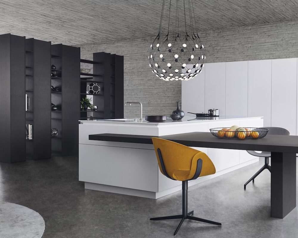 Leicht Contino Designküche Weiß header