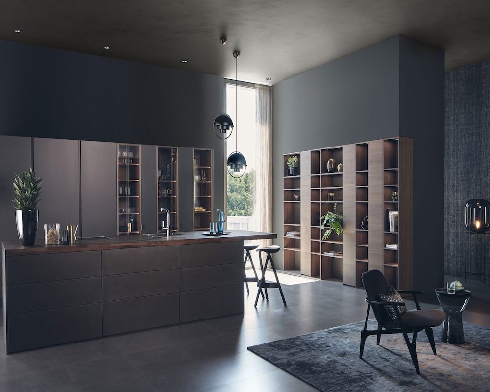 LEICHT Steel Design Inselkueche
