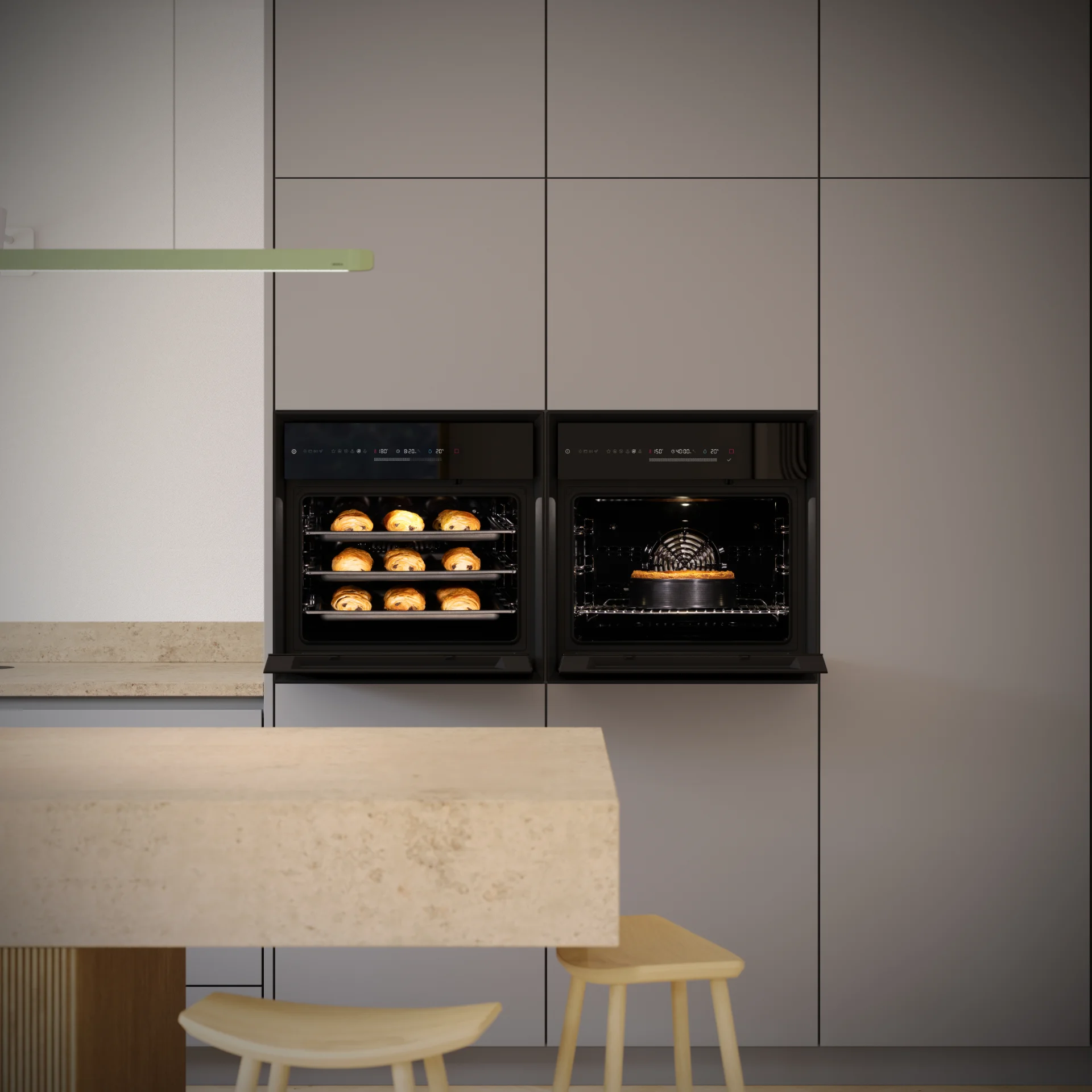 BORA Oven Steam Dampfbackofen in Schwarz